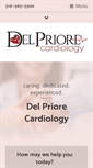 Mobile Screenshot of delpriorecardiology.com